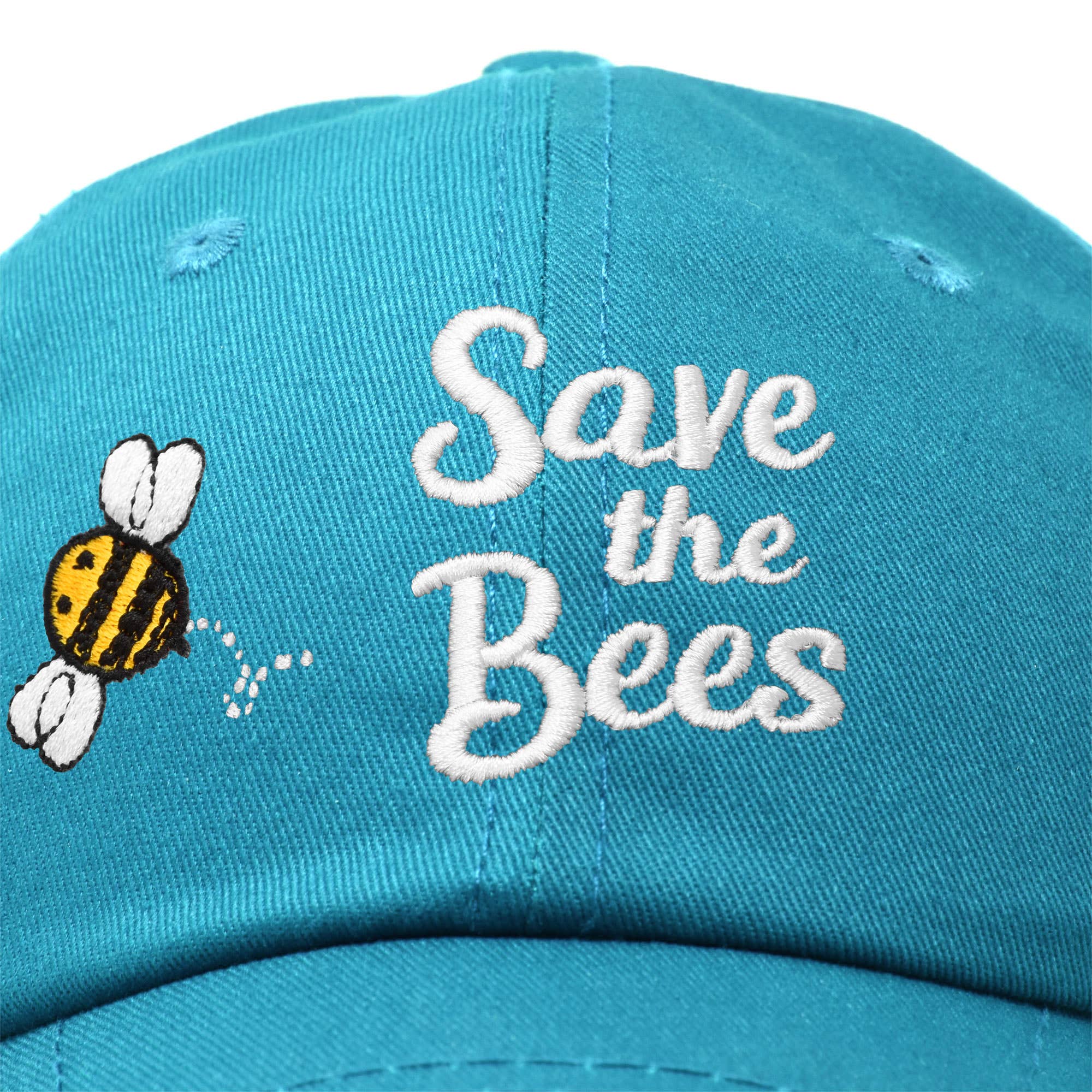 Dalix - Wholesale Baseball Cap - Women's - DALIX Save The Bees Baseball Cap Dad Hat Womens Girls73