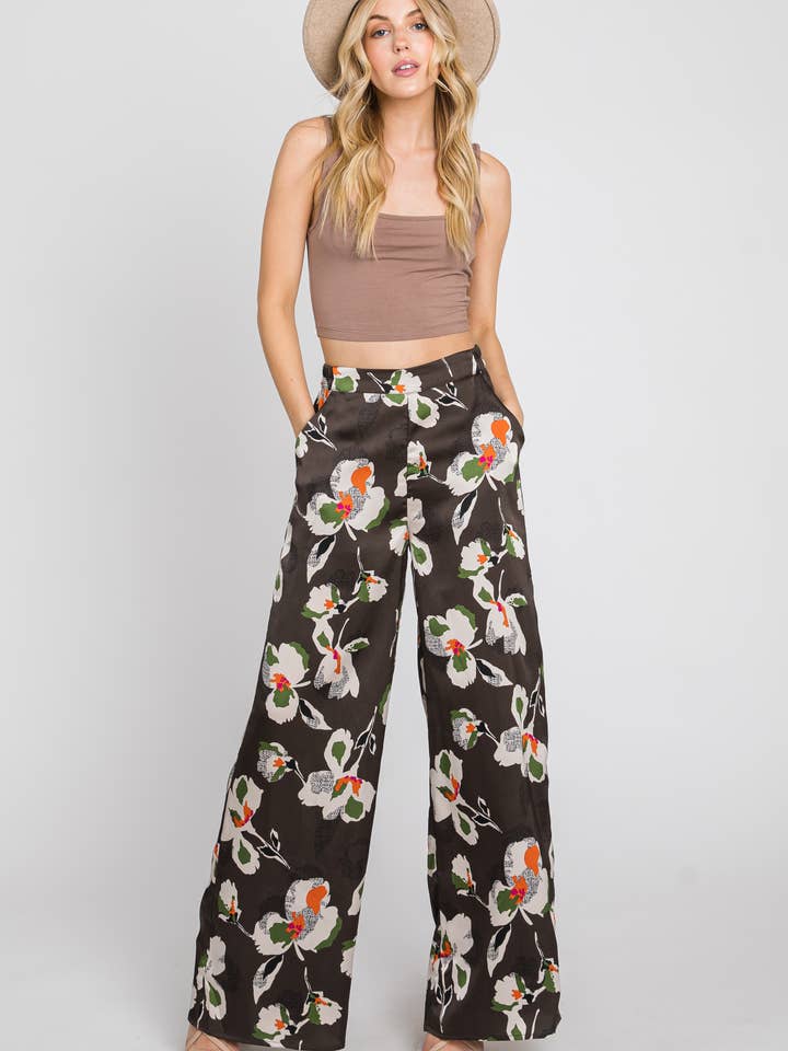 Trykte satinbukser 3362P-2 for engroshandel hos ELLEBORN