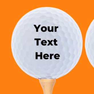 Balles de golf personnalisées pour la vente par Color Custom Prints