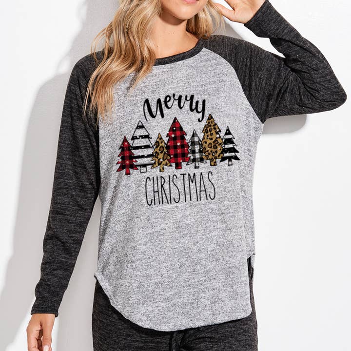 TB728HG10046 - Set da salotto da donna Merry Christmas Trees per la vendita all'ingrosso da parte di Phil Love