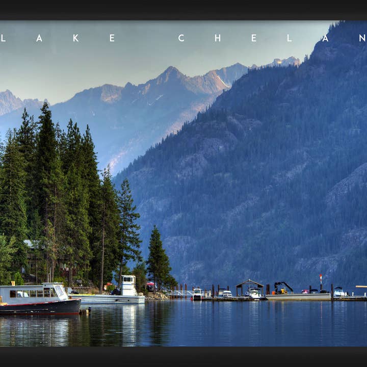 Lake Chelan 18'' x 20'' Framed Wall Art for wholesale by PTM Images