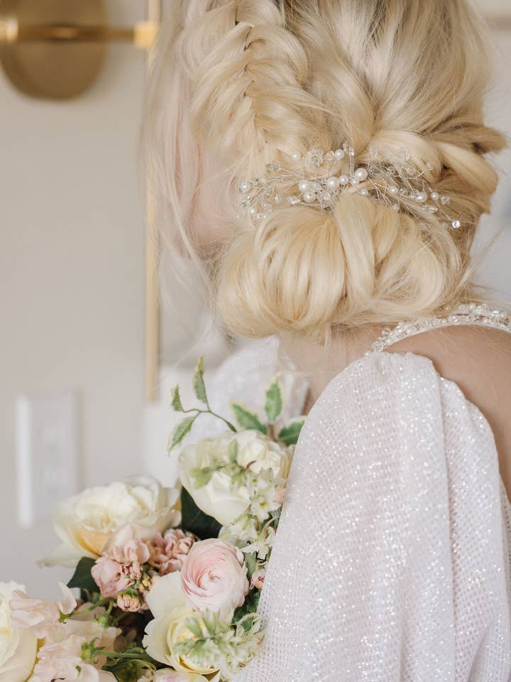 Lina Comb in Silver for wholesale by Covetd