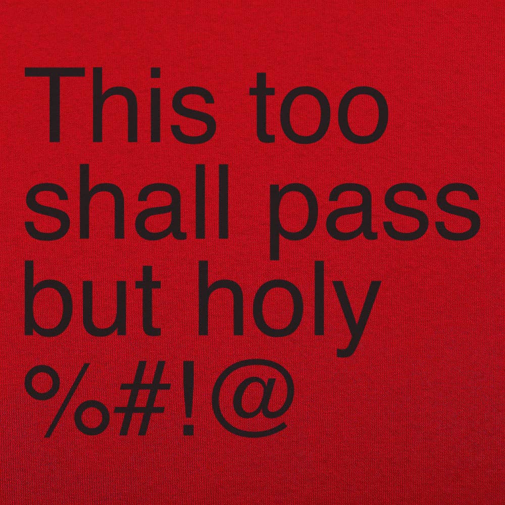 6DS - Wholesale Screen Printed T-Shirt - Men's - This Too Shall Pass Men's T-Shirt4