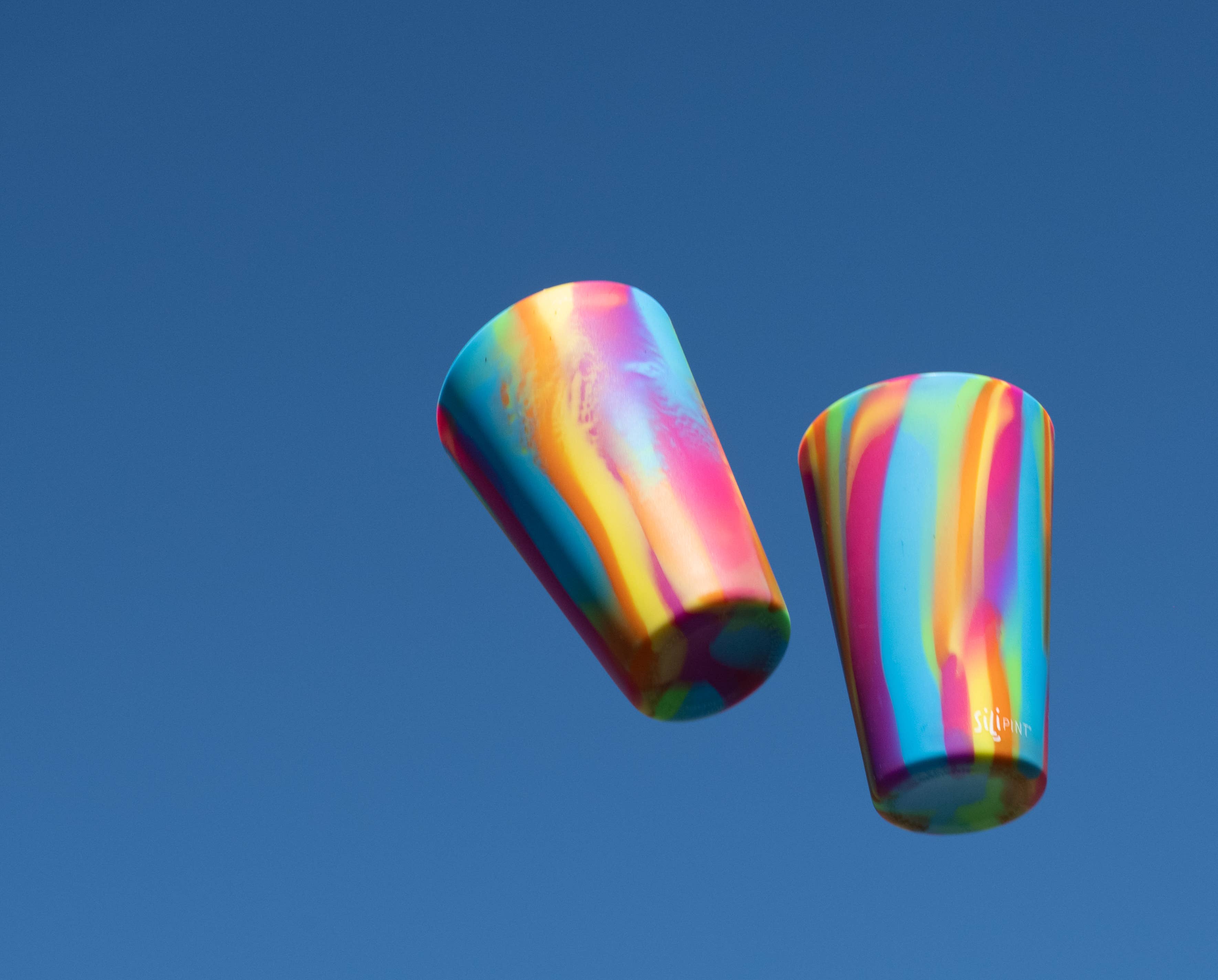 Silipint - Wholesale Drinking Glass/Cup - 16 oz Silipint Silicone Pint Cup - Hippie Hops1