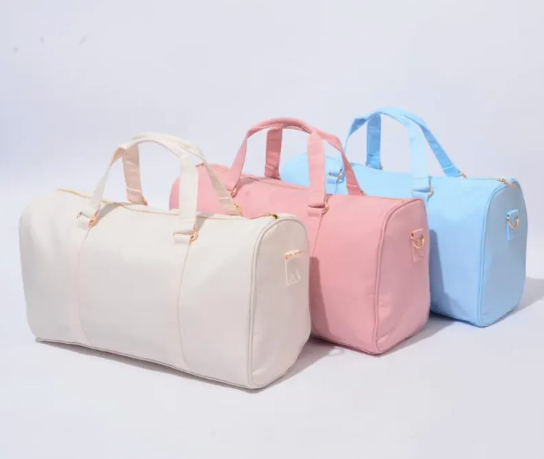 The Loki Shop - Wholesale Weekender Bag - Women's - Nylon Duffle Bag Nylon Weekender Bag With Adjustable Strap10