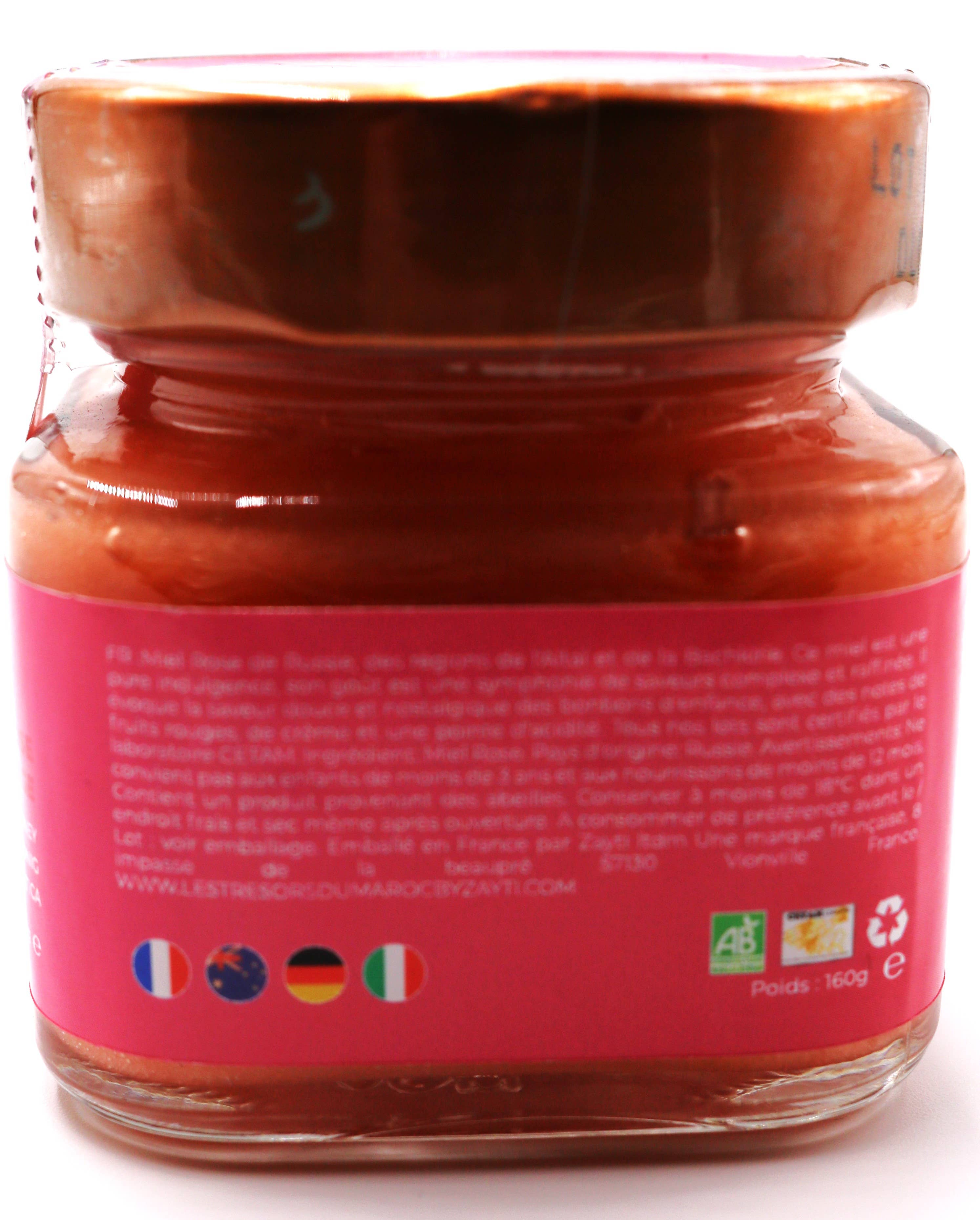 Zayti L.T.D.M - Wholesale Honey - Wild Rosehip Honey from Russia 100% natural - jar of13