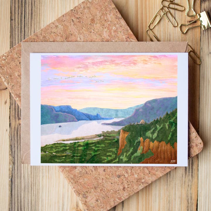 Crown Point - greeting card for wholesale by Found & Rewound