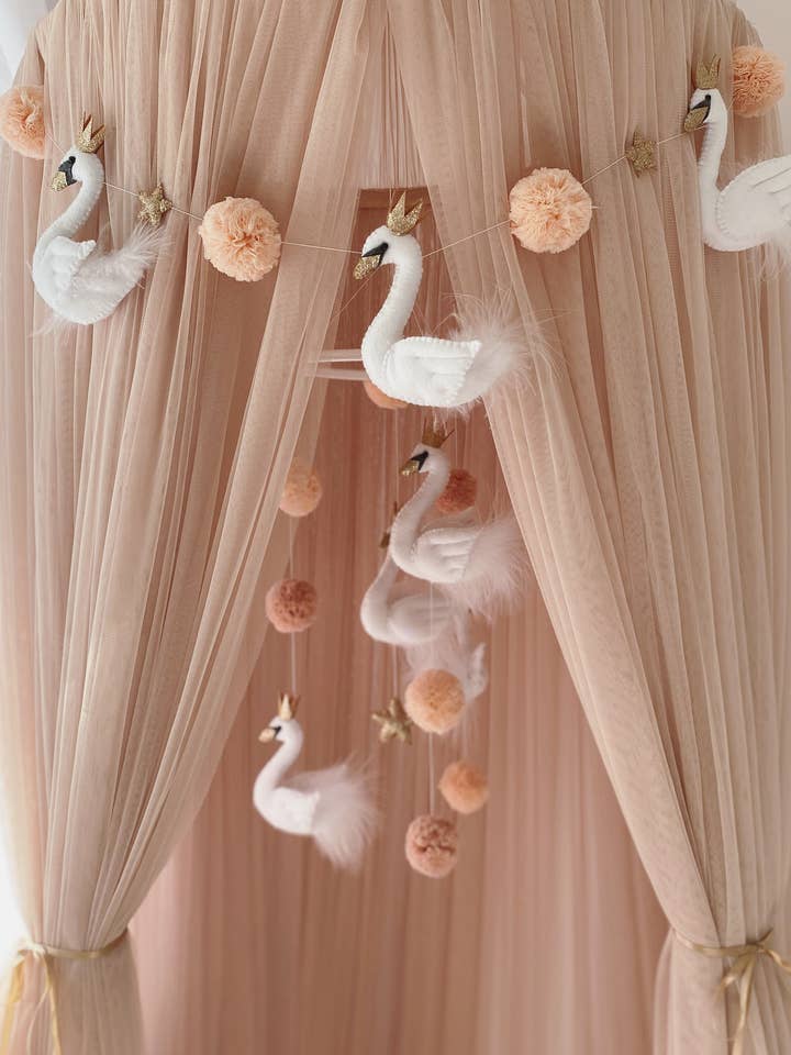 Swan Princess Baby Mobile for wholesale by Popsidaisickle