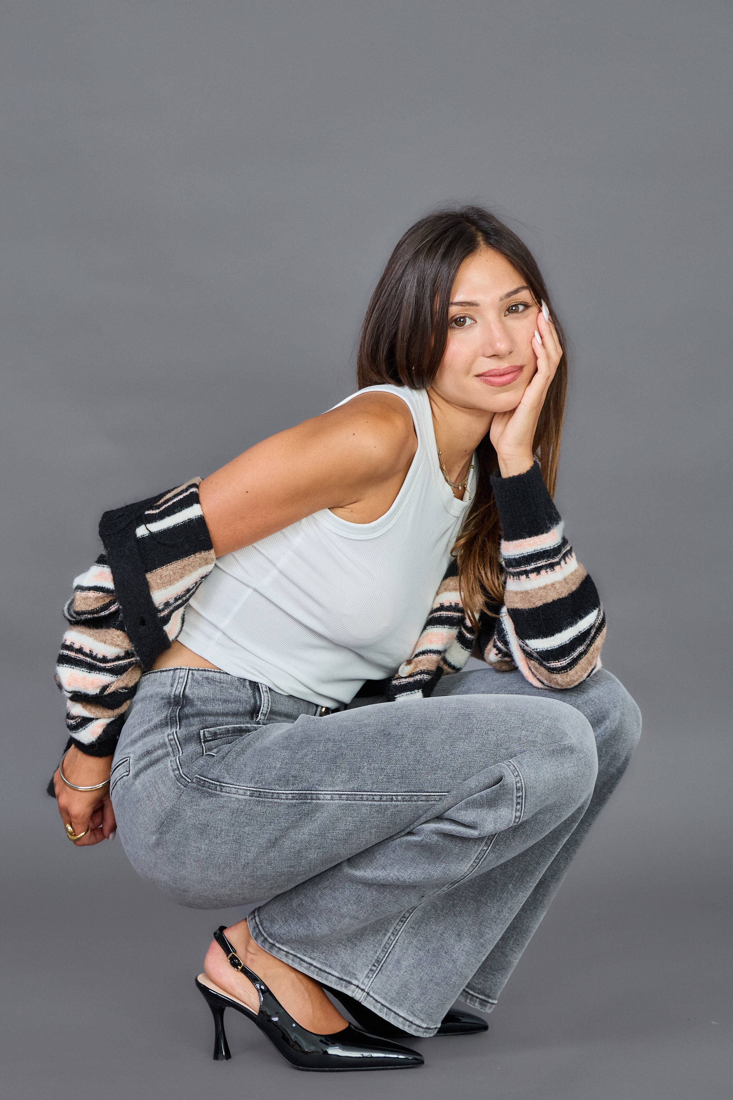 ANA & LUCY - Wholesale Jeans - Women's - Wide-Leg Jeans (Button Closure) "Audrey" - ANA & LUCY14