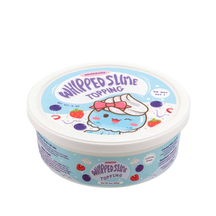 Kawaii Slime Company - Wholesale Putty/Slime - Kids - Cool & Slimey Whipped Topping 8 oz (4pcs/case)