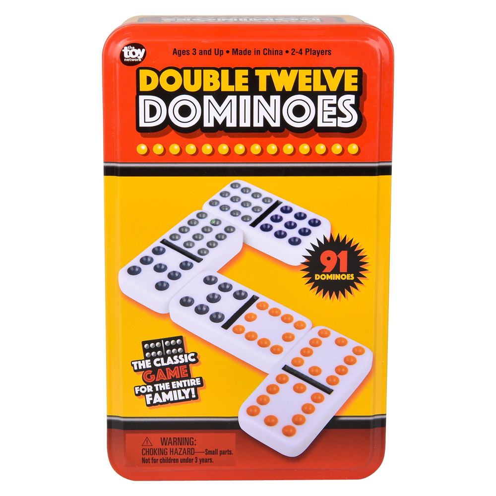 The Toy Network - Wholesale Board Game - DOUBLE 12 DOMINOES2