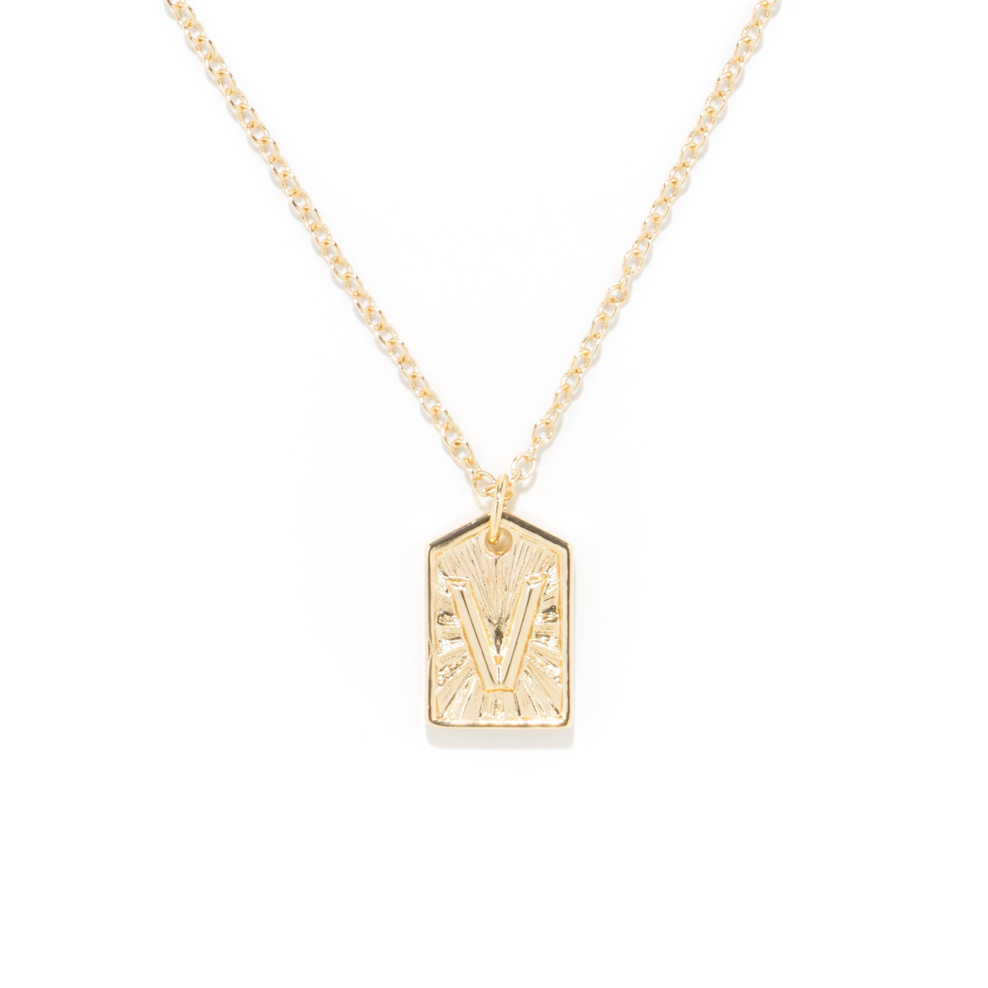 DM Merchandising – Engroshandel Halskæde med vedhæng – Soul Stacks Initial Here Mix & Match Layering Vedhæng Assort23