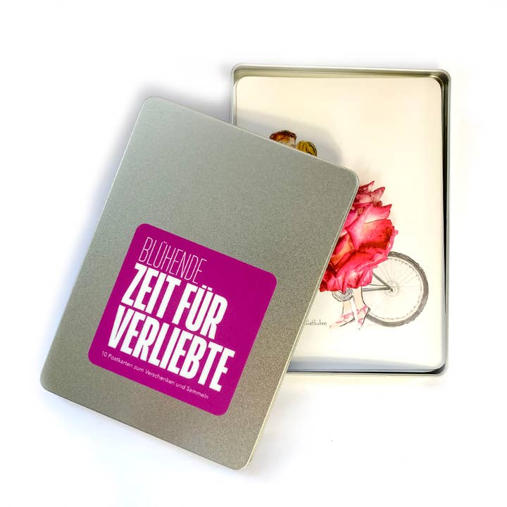 Coffret de 10 cartes postales pour amoureux pour la vente par Lütteblüten