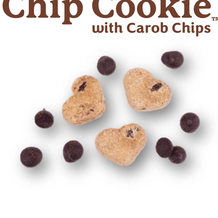 Classic Chip Cookie Dog Treats with Carob Chips for wholesale by Darford