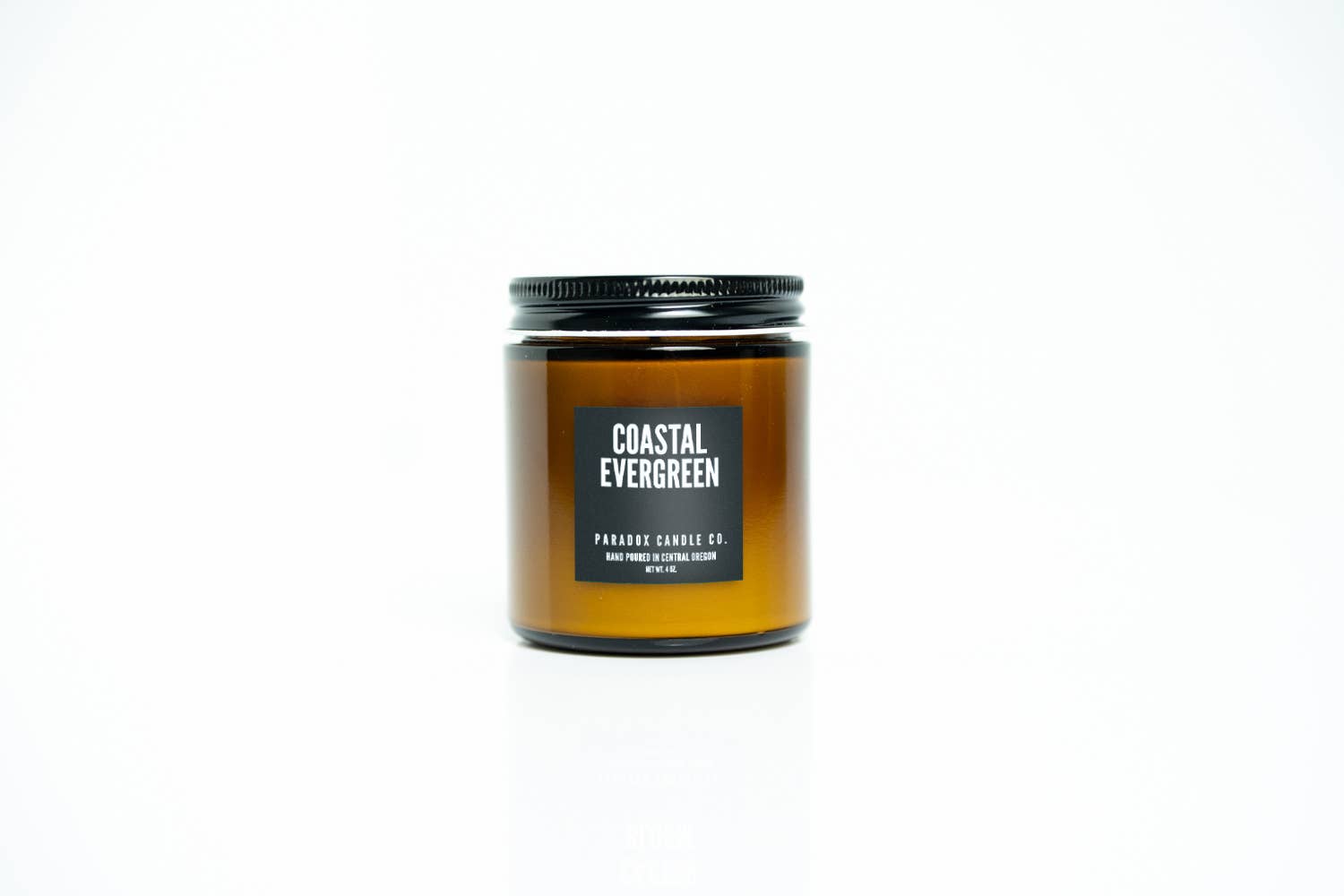 Paradox Candle Co. - Wholesale Jar/Filled Candle - COASTAL EVERGREEN 4OZ CANDLE