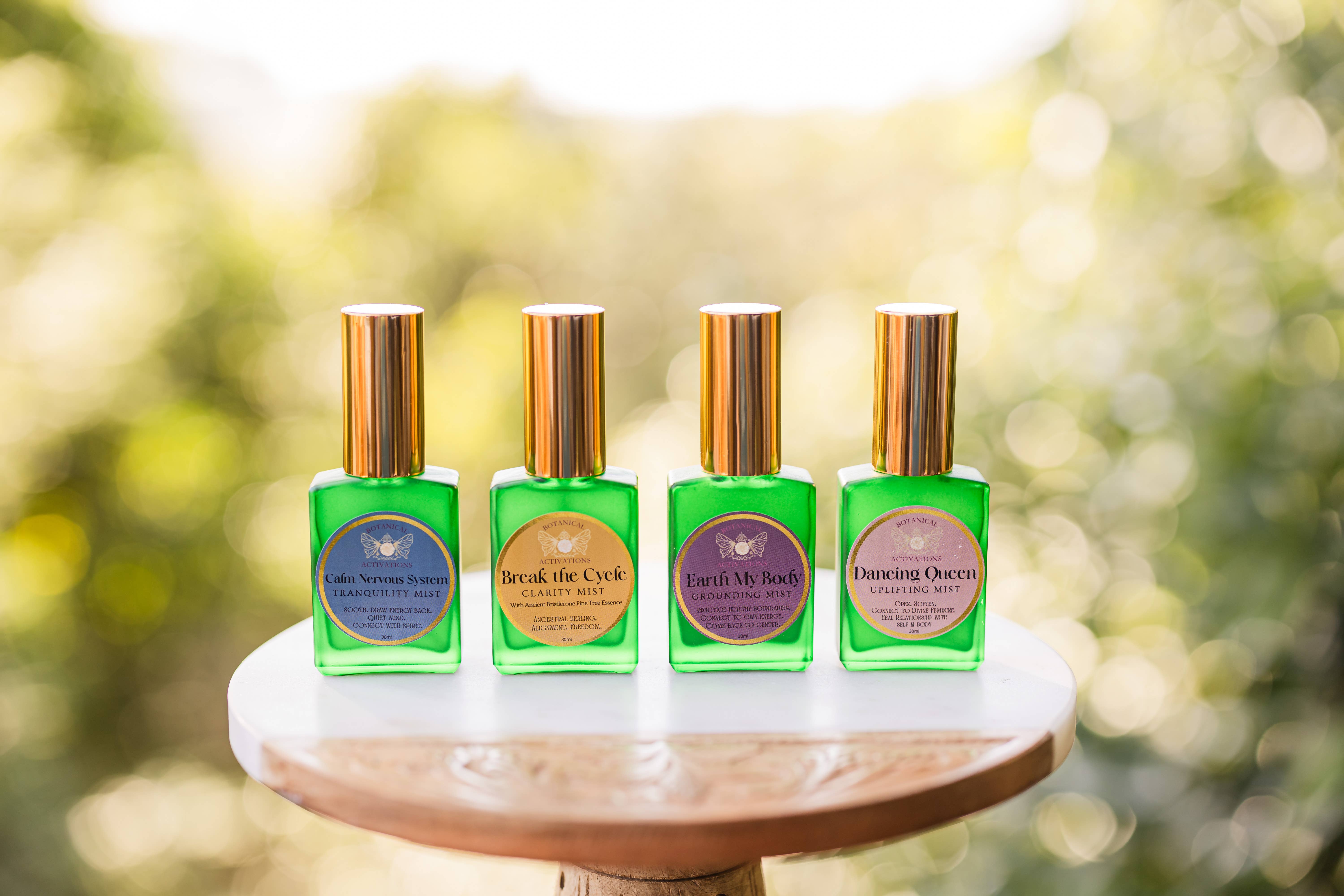 Botanical Activations - Wholesale Face & Body Mist/Water - Earth My Body Grounding Mist1