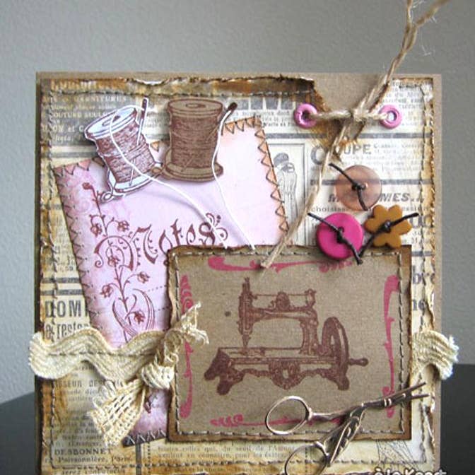 Ecstasy Crafts Distributing - Wholesale Scissors - Marianne Design: Creatables Dies - Stork Vintage Scissors2