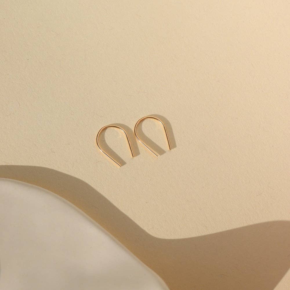 Token Jewelry - Wholesale Hoop Earrings - Horseshoes6