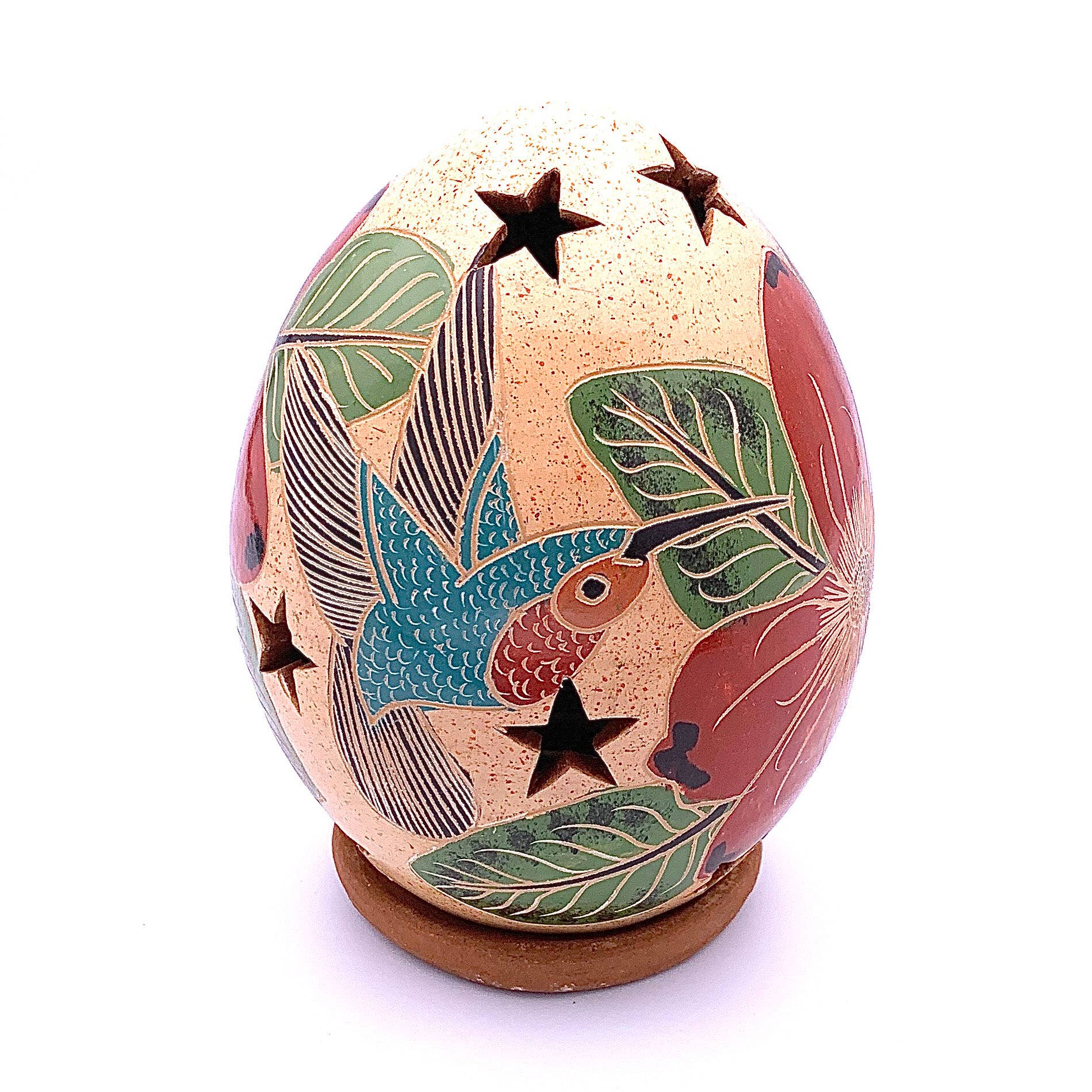 Women of the Cloud Forest - Vente Décorations de table - Luminaire Colibri et Fleur