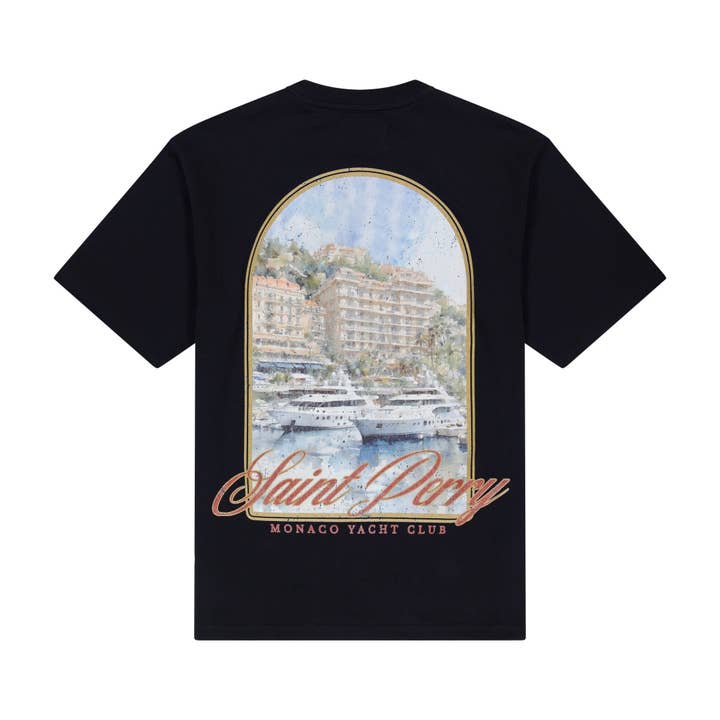 Monaco Yacht Club T-shirt for engroshandel hos SAINT PERRY