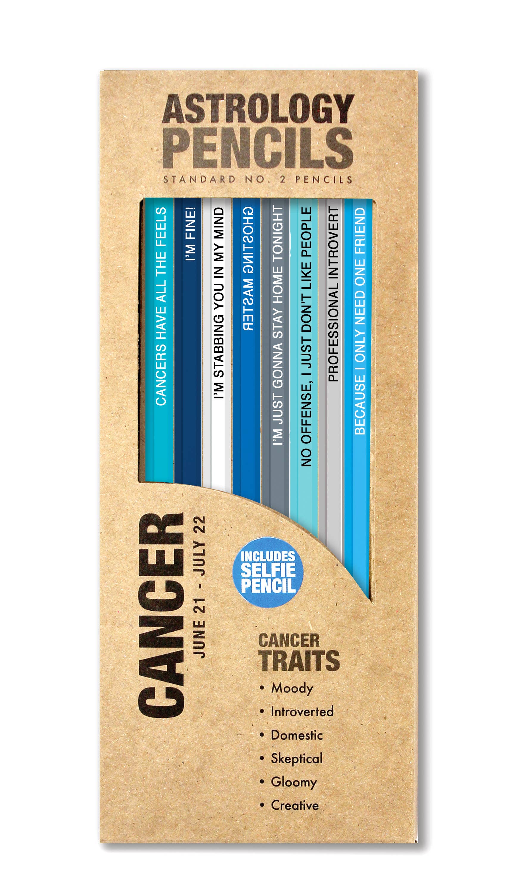 Whiskey River Soap Co. – Großhandel Bleistift – Astrologie-Bleistifte Vorpackung mit Display5