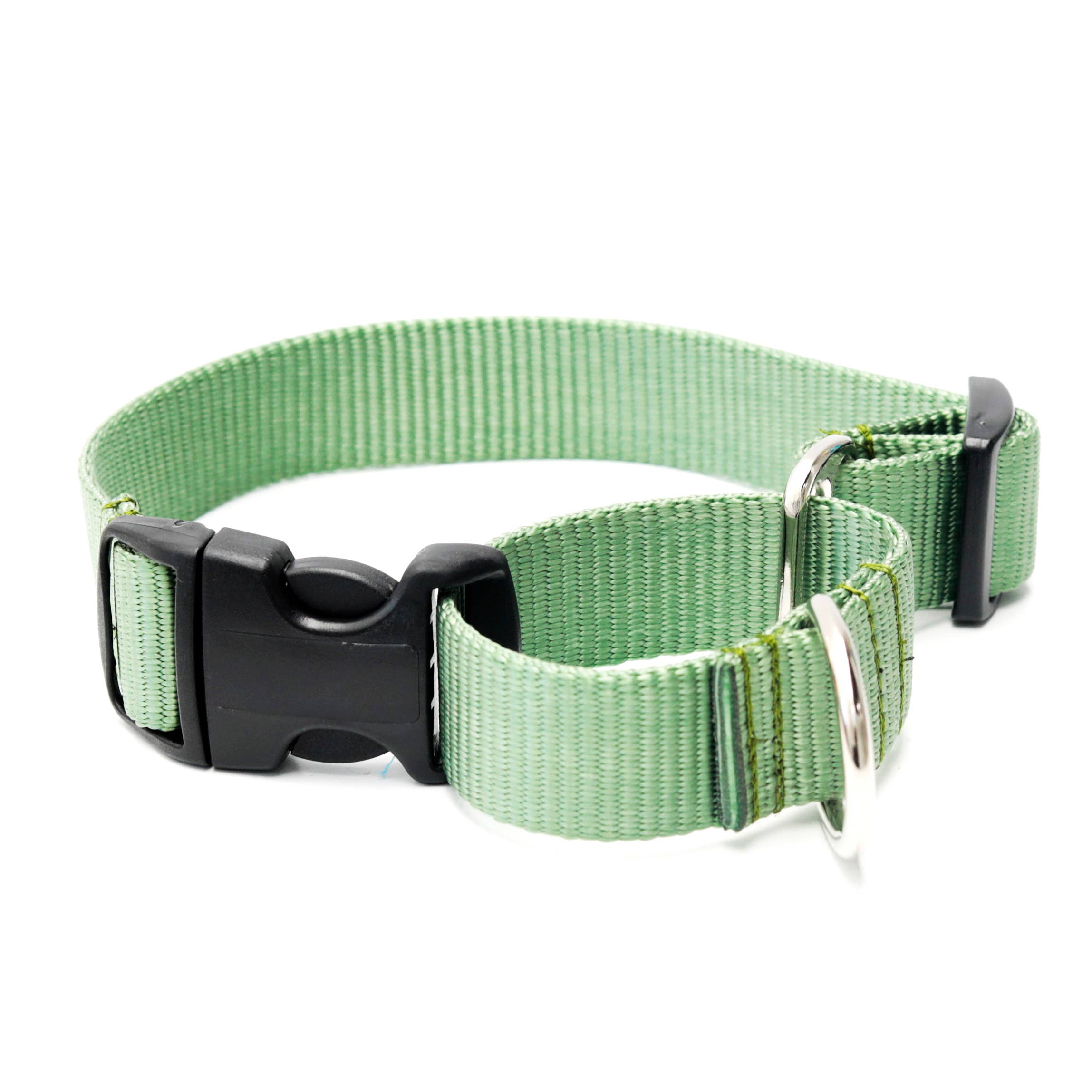 Mimi Green – Großhandel Haustierhalsband – Hund – Nylon-Martingal-Schlaufen-Hundehalsbänder Schnellverschluss1