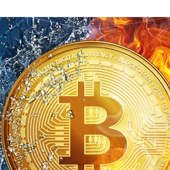 Bitcoin Fire pour la vente par CUCU Covers