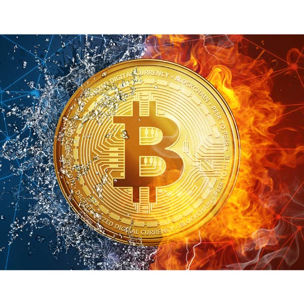 Bitcoin-Feuer für den Großhandel von CUCU Covers