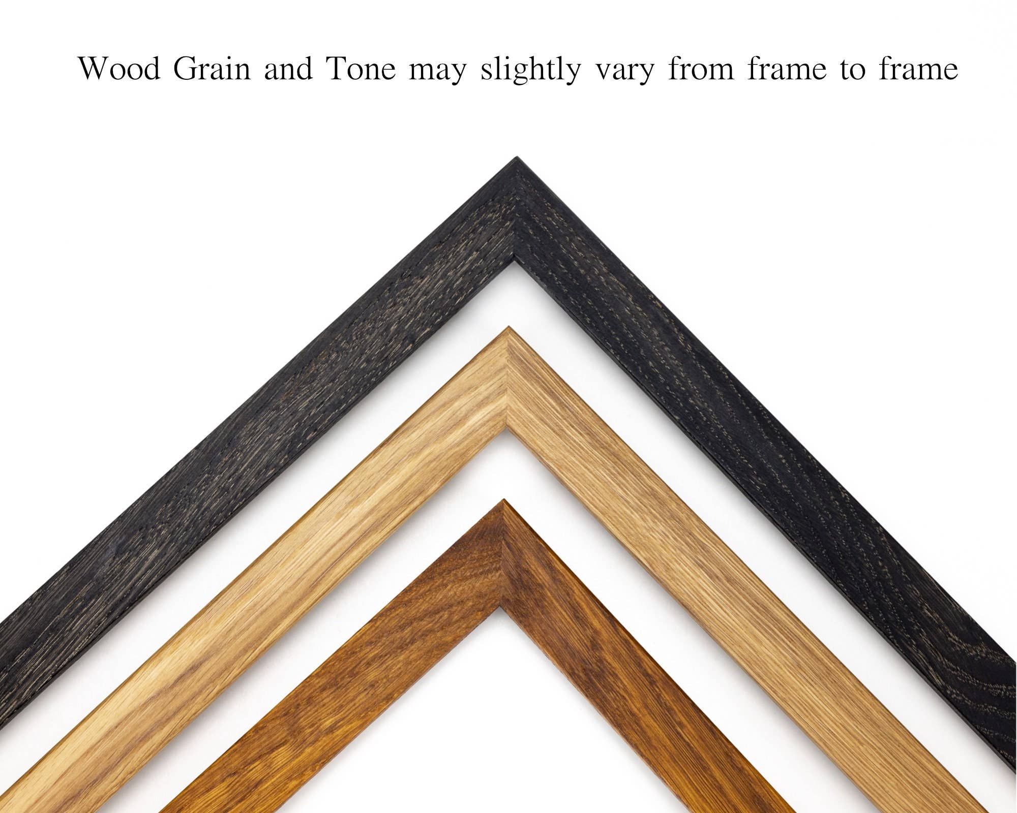 SIA EventFrame - Wholesale Picture Frame - Modern Oak Hardwood Picture Frame In 1" Flat Style7