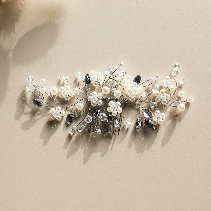 Peine de novia Annabelle para venta al por mayor de Copper Lane Gift Co.