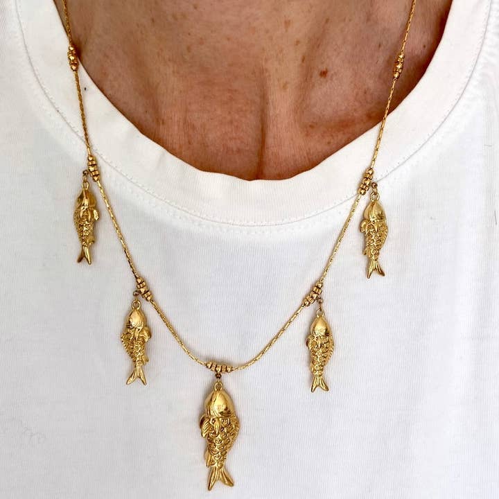 Ma Cocotte - Wholesale Pendant/Charm Necklace - Pesci necklace