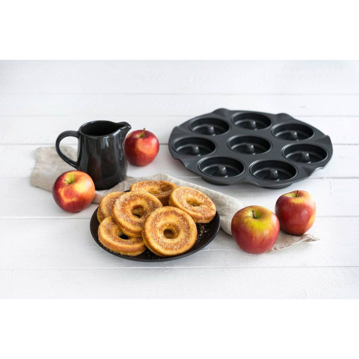 Zenker - Wholesale Cake Pan - Zenker Black Metallic 8 Oven Donuts Mould1