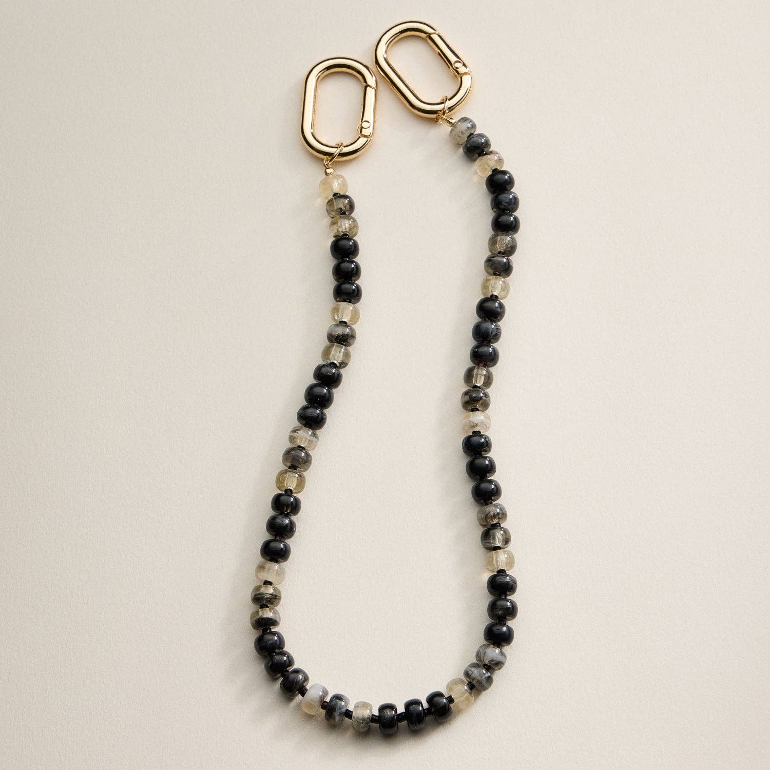 Frem - Wholesale Purse/Bag Accessory - Women's - Colorful Beaded Bag Charm with Gold Clasp Trendy Accessory0