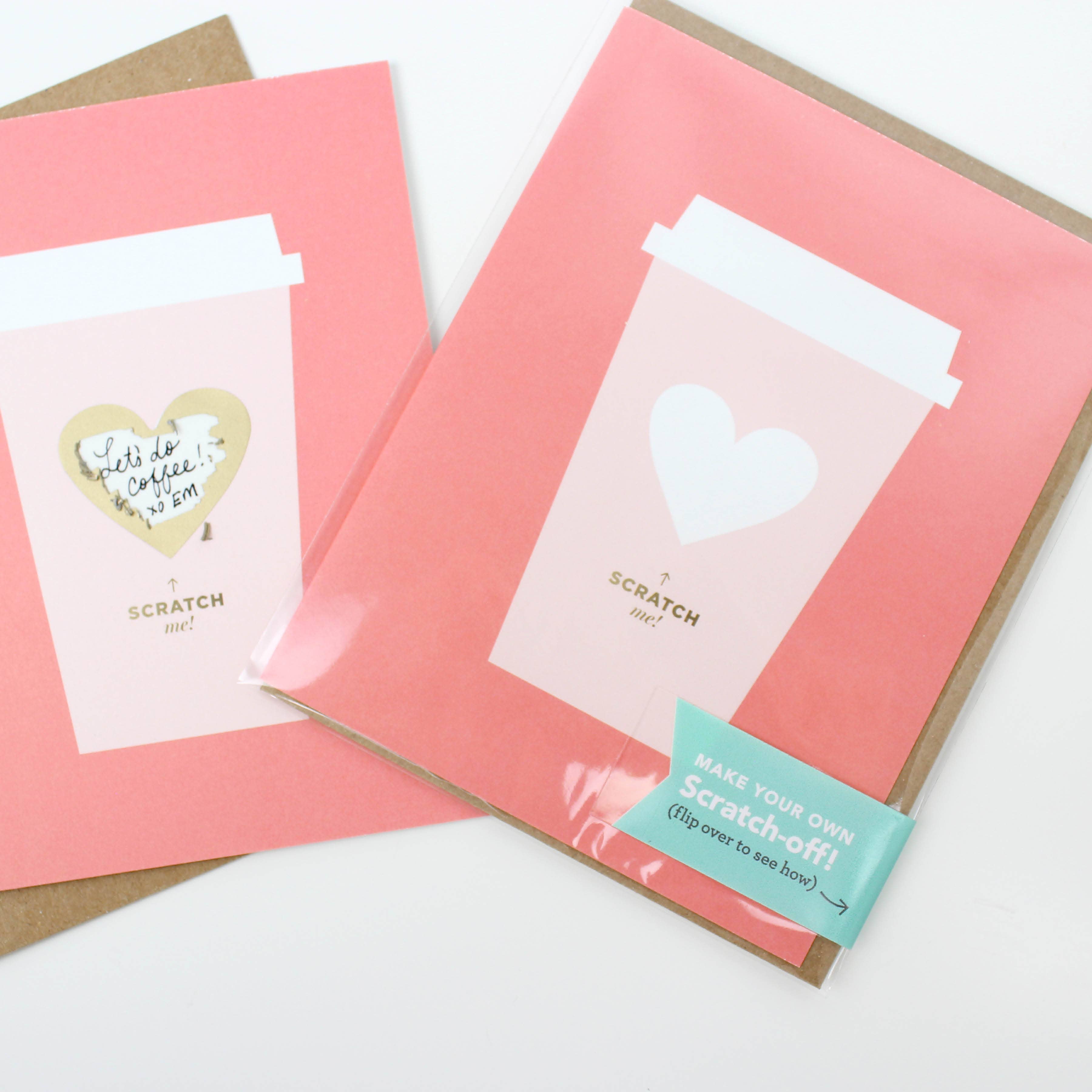 Inklings Paperie - Wholesale Love Card - Scratch-off Card - Coffee Love6