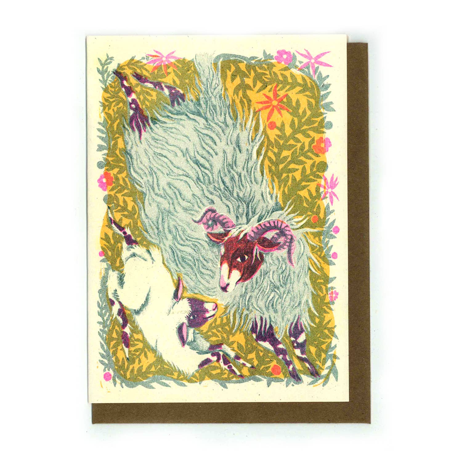 Lillian Melcher – Großhandel Muttertagskarten – Springendes Lamm Karte1