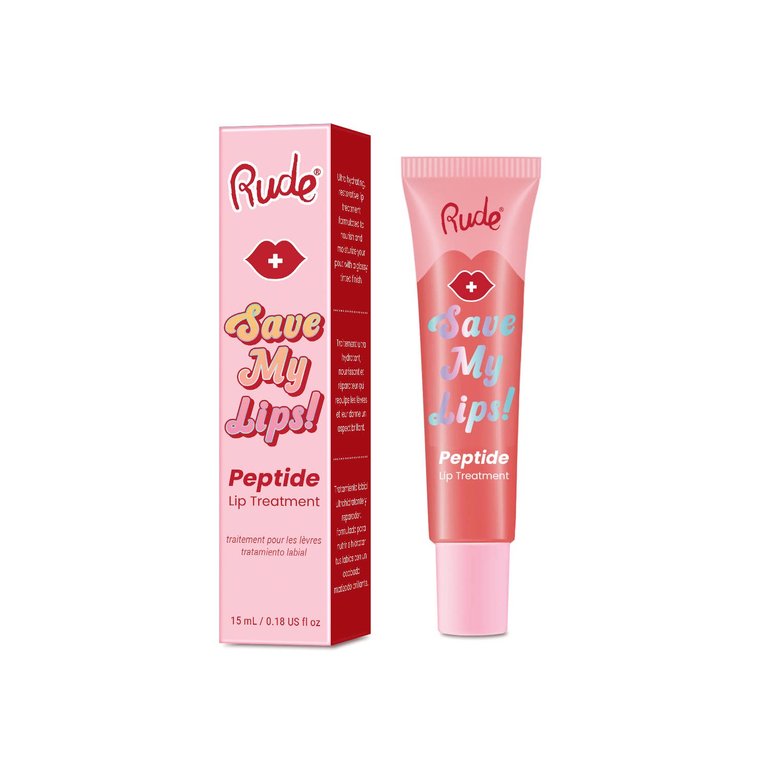 Rude Cosmetics - Wholesale Lip Treatment/Mask - Save My Lips Peptide Lip Treatment
2