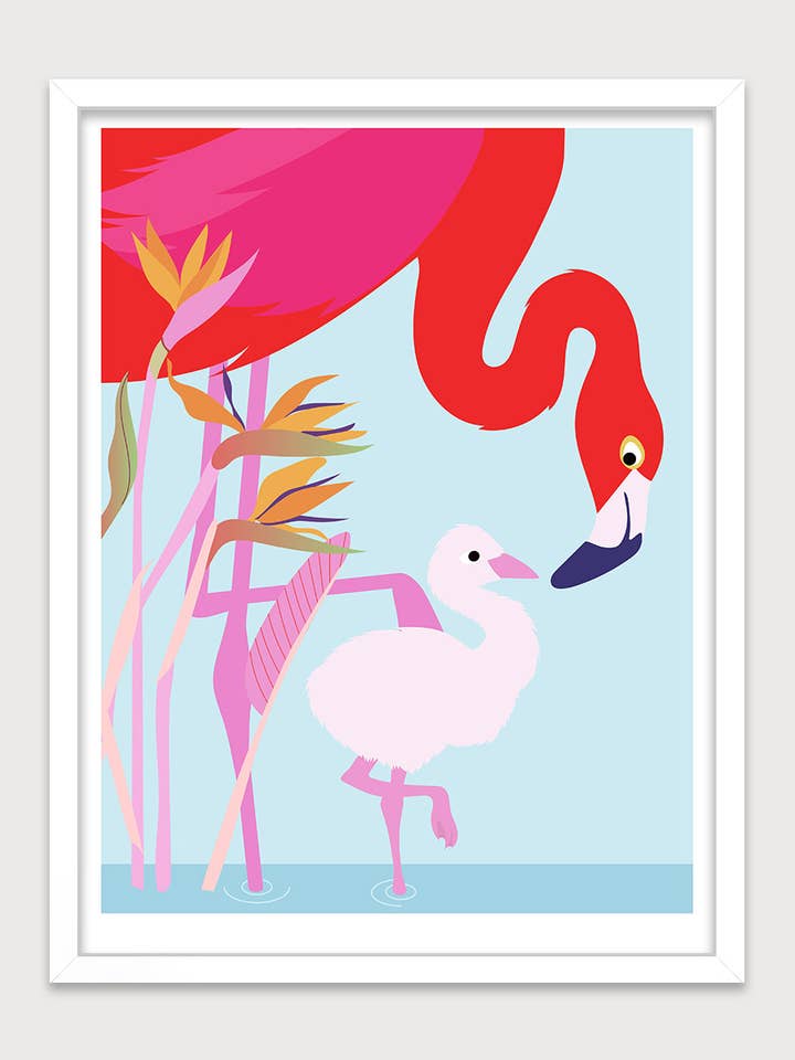 Flamingos affisch för wholesale av Les Petits Collectionneurs