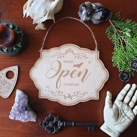Magickal Open & Closed Small Business Sign and other Purchase Wholesale something. Free Returns & Net 60 Terms on Faire trending on Faire.
