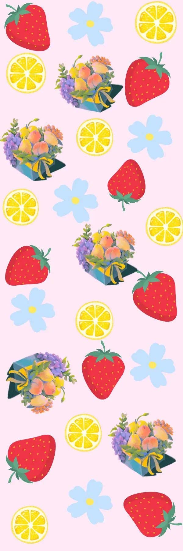 Autumnmist Boutique - Vendita all'ingrosso Segnalibro - Segnalibro Sogno ad Occhi Aperti con Cesto di Frutta4