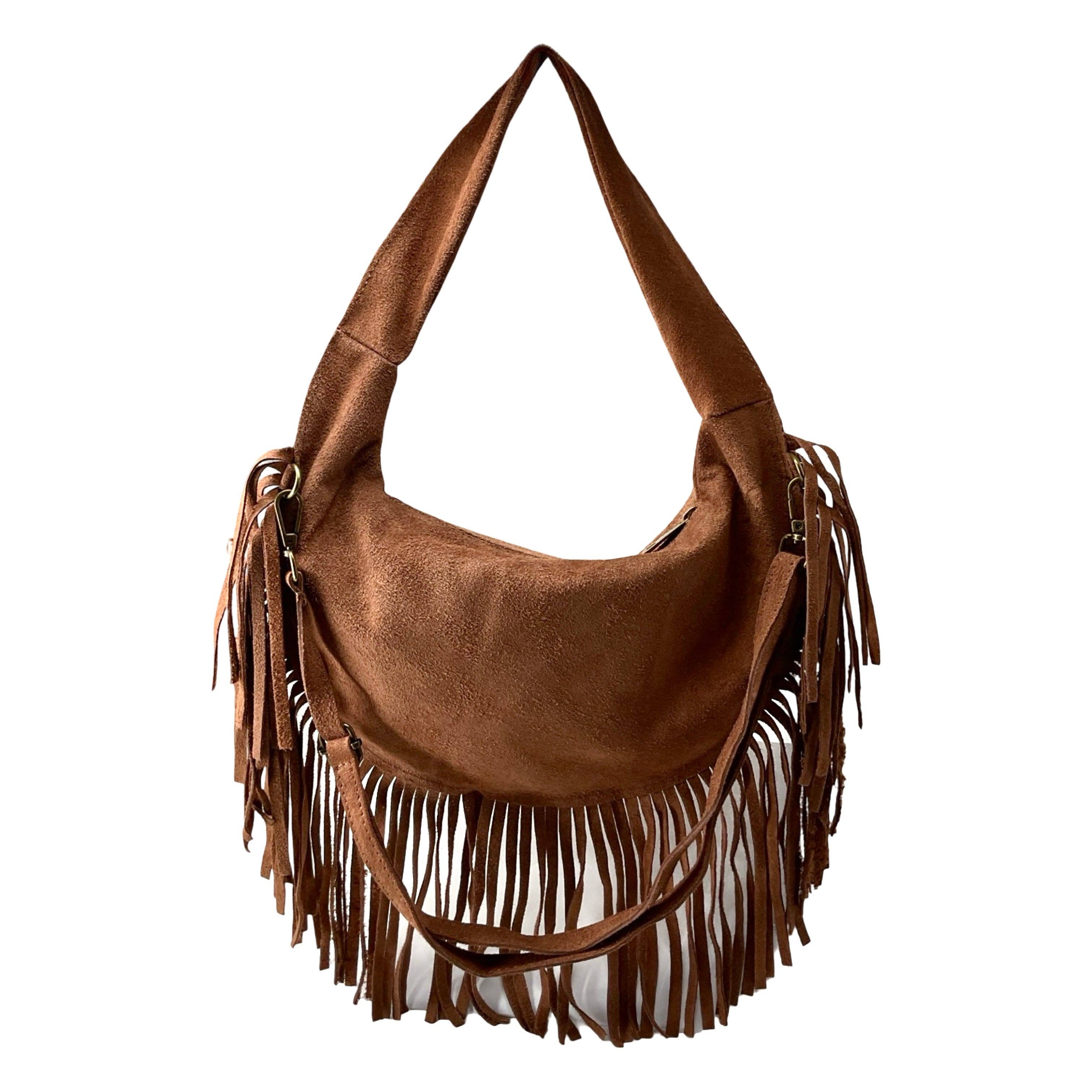 Louisa lee - Wholesale Shoulder Bag - Women's - ROCK SMALL SUEDE LEATHER SHOULDER BAG2