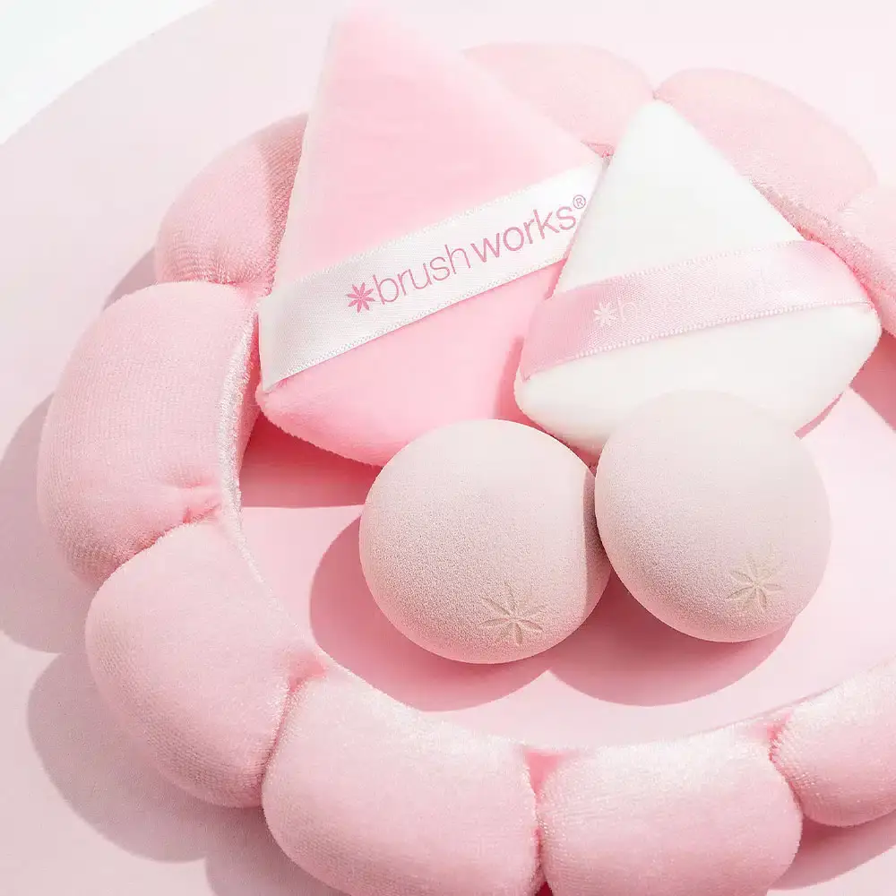 Beauty Pro – Großhandel Make-up-Pinsel-Set – Brushworks Dream Blend Set Pink2
