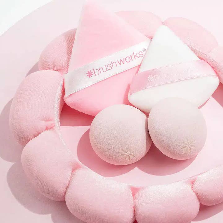 Beauty Pro - Wholesale Makeup Brush Set - Brushworks Dream Blend Set Pink2