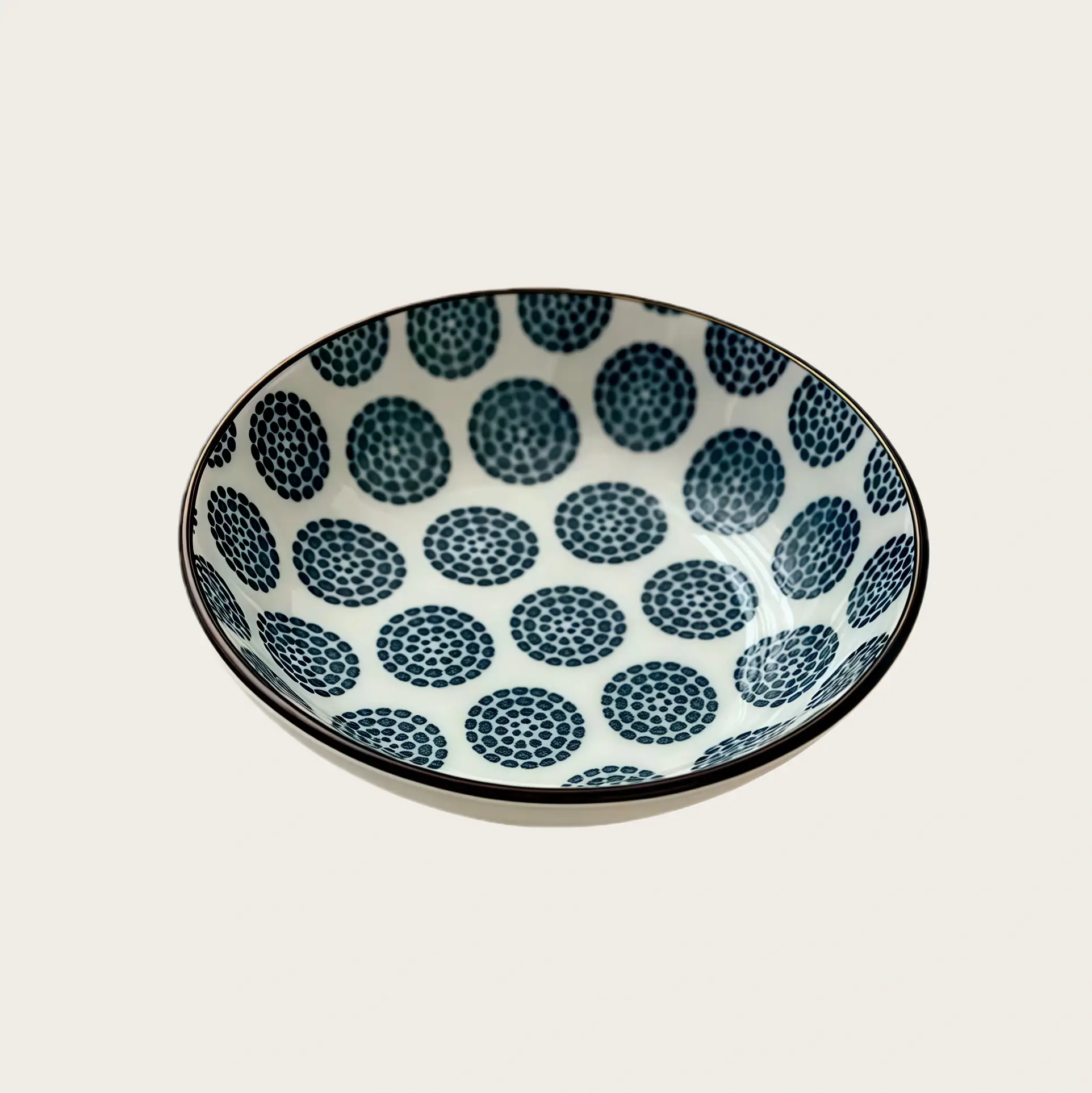 Otterware - Vente Bols à condiments/sauces - Plat à sauce en céramique peint à la main bohème5