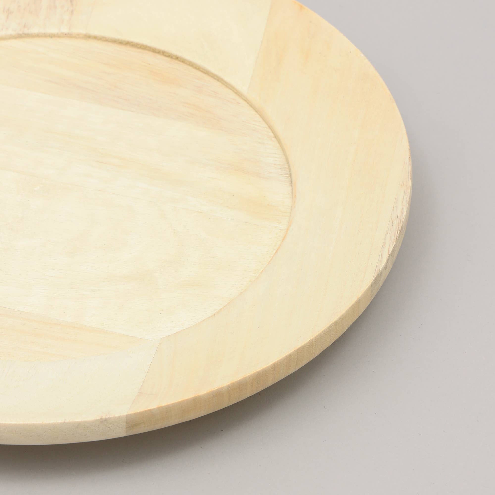 ExpoBazaar - Wholesale Dinner Plate - Wood Charger Plate | Handmade 13" Artisan Wooden Tableware2