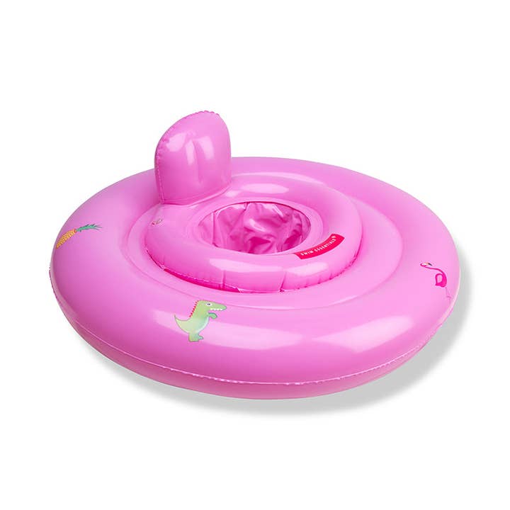 Babybadering - Pink - Pink Safari - 0/1 år for engroshandel hos Swim Essentials