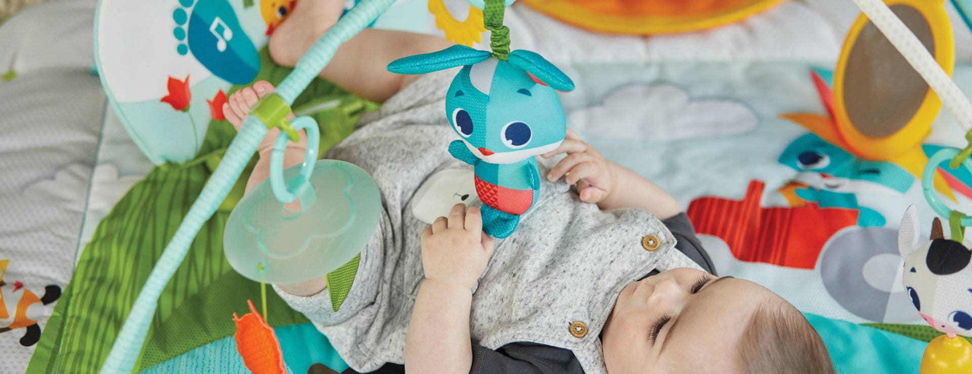 Kidiyami - Venta al por mayor Alfombrilla para jugar - Niños y bebés - Kick & Play Gymini7