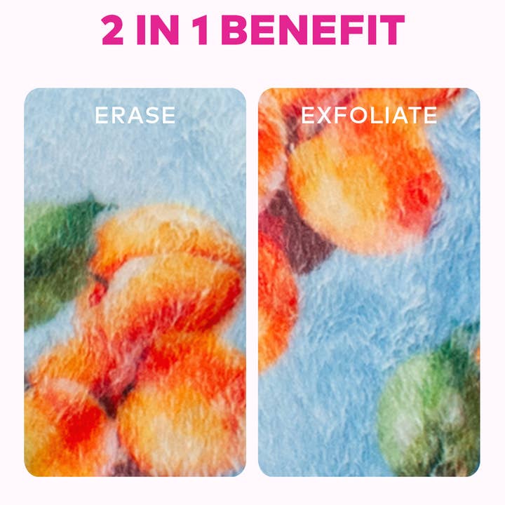 The Original MakeUp Eraser - Vendita all'ingrosso Struccanti - Gomma Trucco PRO Stampa Albicocca | Mercato della Frutta6