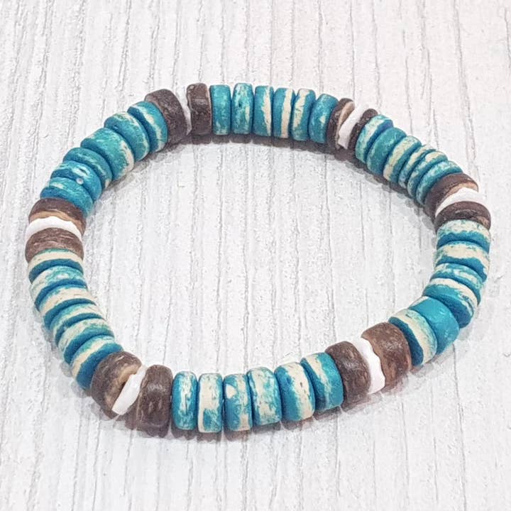 Shell bracelet 8mm / SG-0286 für den Großhandel von Gloria-Maris