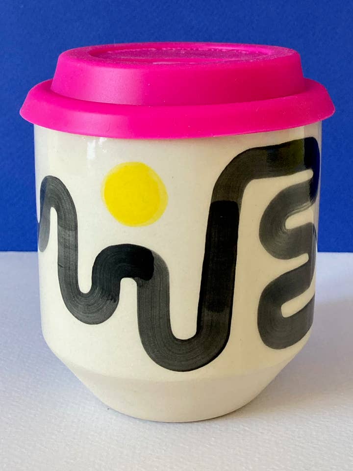 The Moment Cup - Wiggle (Made to Order) for wholesale by Steph Liddle