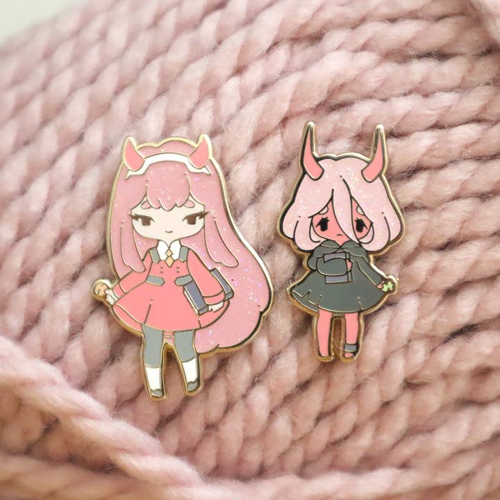 Zero Two Pins for wholesale by Xhilyn